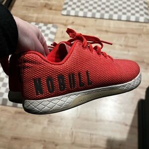 NOBULL Kids Bright Red Sneakers